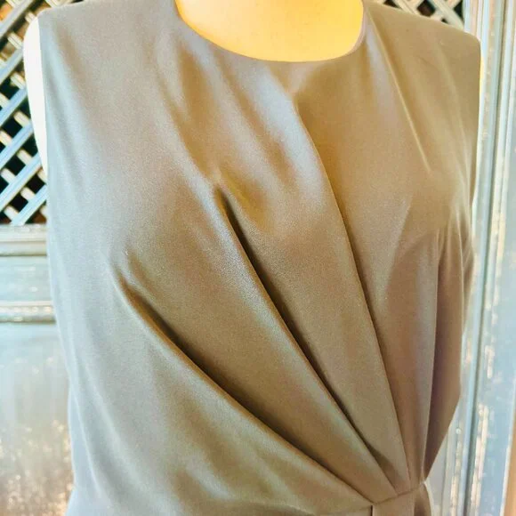 ADAM LIPPES Evening Black Dress Size 12 - Picture 4 of 6